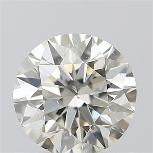 Picture of Natural Diamond 0.60 Carats, Round with Excellent Cut, I Color, SI1 Clarity and Certified by IGI