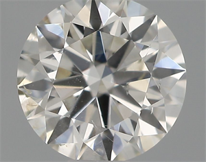 Picture of Natural Diamond 0.50 Carats, Round with Excellent Cut, H Color, SI2 Clarity and Certified by IGI