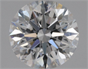 Natural Diamond 1.40 Carats, Round with Excellent Cut, D Color, VVS2 Clarity and Certified by GIA