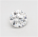 Natural Diamond 2.42 Carats, Round with Excellent Cut, I Color, SI1 Clarity and Certified by GIA