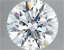 Natural Diamond 0.40 Carats, Round with Excellent Cut, H Color, VS2 Clarity and Certified by GIA