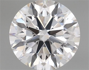 Picture of Natural Diamond 0.46 Carats, Round with Excellent Cut, I Color, SI1 Clarity and Certified by GIA