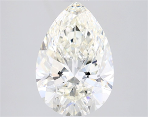 Picture of Natural Diamond 2.02 Carats, Pear with  Cut, I Color, VVS2 Clarity and Certified by GIA