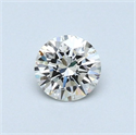 Natural Diamond 0.40 Carats, Round with Very Good Cut, I Color, VS2 Clarity and Certified by GIA