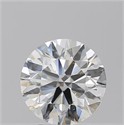 Natural Diamond 3.01 Carats, Round with Excellent Cut, H Color, SI1 Clarity and Certified by GIA