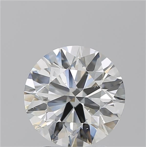 Picture of Natural Diamond 3.01 Carats, Round with Excellent Cut, H Color, SI1 Clarity and Certified by GIA