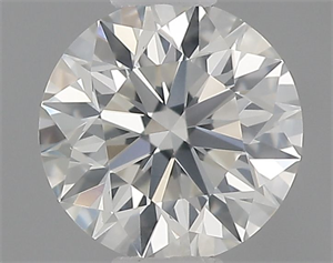 Picture of Natural Diamond 0.40 Carats, Round with Excellent Cut, I Color, SI1 Clarity and Certified by GIA