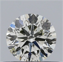 Natural Diamond 0.41 Carats, Round with Excellent Cut, I Color, SI2 Clarity and Certified by IGI