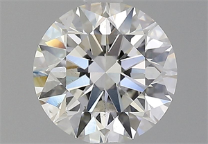 Picture of Natural Diamond 2.01 Carats, Round with Excellent Cut, I Color, SI1 Clarity and Certified by GIA