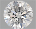 Natural Diamond 0.50 Carats, Round with Very Good Cut, F Color, SI2 Clarity and Certified by GIA