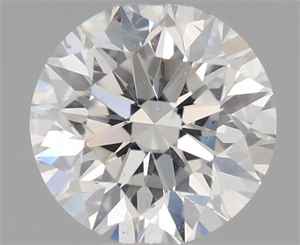 Picture of Natural Diamond 0.50 Carats, Round with Very Good Cut, F Color, SI2 Clarity and Certified by GIA