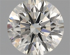 Picture of Natural Diamond 0.40 Carats, Round with Excellent Cut, I Color, VS1 Clarity and Certified by IGI