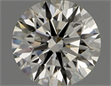 Natural Diamond 0.50 Carats, Round with Excellent Cut, K Color, VS1 Clarity and Certified by GIA