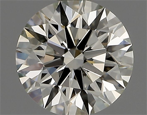 Picture of Natural Diamond 0.50 Carats, Round with Excellent Cut, K Color, VS1 Clarity and Certified by GIA