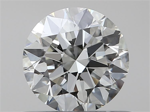 Picture of Natural Diamond 0.50 Carats, Round with Excellent Cut, K Color, VS1 Clarity and Certified by GIA