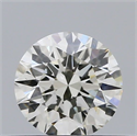 Natural Diamond 0.40 Carats, Round with Excellent Cut, K Color, VS2 Clarity and Certified by GIA