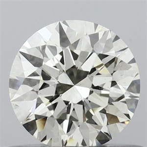 Picture of Natural Diamond 0.50 Carats, Round with Excellent Cut, K Color, VS2 Clarity and Certified by IGI