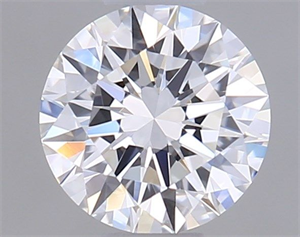 Picture of Natural Diamond 0.41 Carats, Round with Excellent Cut, E Color, VS1 Clarity and Certified by GIA