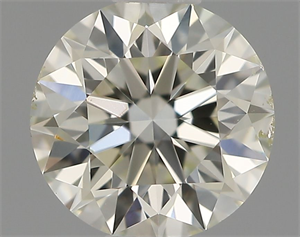 Picture of Natural Diamond 0.50 Carats, Round with Excellent Cut, H Color, SI1 Clarity and Certified by IGI