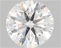 Natural Diamond 2.01 Carats, Round with Excellent Cut, E Color, SI2 Clarity and Certified by IGI