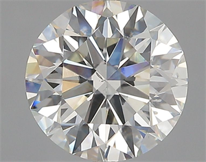 Picture of Natural Diamond 1.90 Carats, Round with Excellent Cut, I Color, SI1 Clarity and Certified by GIA