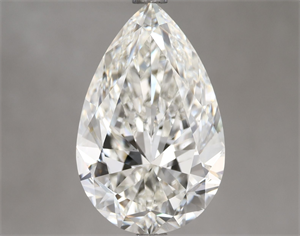 Picture of Natural Diamond 5.00 Carats, Pear with  Cut, I Color, VS2 Clarity and Certified by GIA