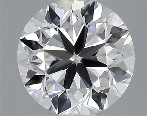 Picture of Natural Diamond 0.40 Carats, Round with Very Good Cut, D Color, VVS2 Clarity and Certified by GIA