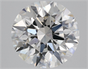 Natural Diamond 2.01 Carats, Round with Excellent Cut, E Color, VVS2 Clarity and Certified by GIA