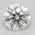 Natural Diamond 0.50 Carats, Round with Excellent Cut, J Color, VS1 Clarity and Certified by GIA