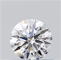 Natural Diamond 0.41 Carats, Round with Excellent Cut, D Color, VS1 Clarity and Certified by GIA