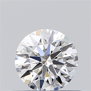 Picture of Natural Diamond 0.41 Carats, Round with Excellent Cut, D Color, VS1 Clarity and Certified by GIA