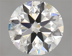 Picture of Natural Diamond 1.81 Carats, Round with Excellent Cut, I Color, VVS1 Clarity and Certified by GIA