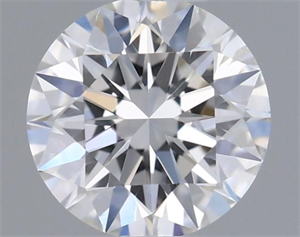 Picture of Natural Diamond 0.40 Carats, Round with Excellent Cut, F Color, SI2 Clarity and Certified by GIA