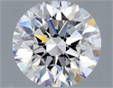 Natural Diamond 1.52 Carats, Round with Excellent Cut, D Color, VVS1 Clarity and Certified by GIA