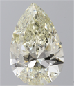 Natural Diamond 2.01 Carats, Pear with  Cut, K Color, SI2 Clarity and Certified by IGI