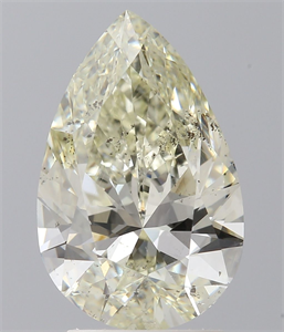 Picture of Natural Diamond 2.01 Carats, Pear with  Cut, K Color, SI2 Clarity and Certified by IGI