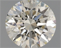 Natural Diamond 0.62 Carats, Round with Excellent Cut, K Color, VS1 Clarity and Certified by IGI