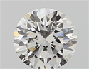 Natural Diamond 0.40 Carats, Round with Excellent Cut, G Color, SI1 Clarity and Certified by GIA