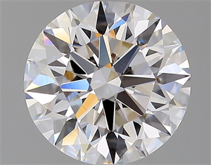 Picture of Natural Diamond 1.91 Carats, Round with Excellent Cut, D Color, VVS2 Clarity and Certified by GIA