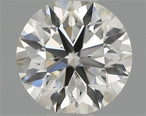 Picture of Natural Diamond 0.40 Carats, Round with Excellent Cut, H Color, VS2 Clarity and Certified by IGI