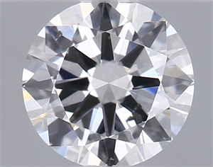 Picture of Natural Diamond 0.40 Carats, Round with Very Good Cut, I Color, SI2 Clarity and Certified by GIA