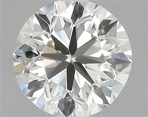 Picture of Natural Diamond 0.50 Carats, Round with Very Good Cut, K Color, VVS2 Clarity and Certified by GIA