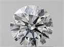 Natural Diamond 0.50 Carats, Round with Excellent Cut, K Color, VVS1 Clarity and Certified by GIA