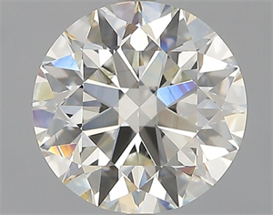 Picture of Natural Diamond 2.01 Carats, Round with Excellent Cut, J Color, VS1 Clarity and Certified by GIA