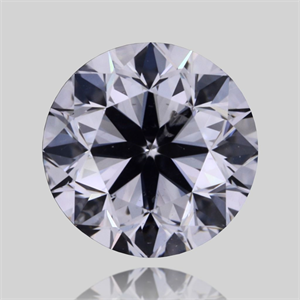 Picture of Natural Diamond 0.40 Carats, Round with Very Good Cut, F Color, SI2 Clarity and Certified by GIA