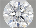 Natural Diamond 0.40 Carats, Round with Excellent Cut, E Color, SI1 Clarity and Certified by GIA