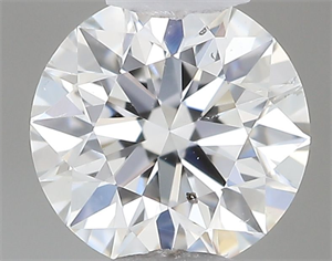 Picture of Natural Diamond 0.40 Carats, Round with Excellent Cut, E Color, SI1 Clarity and Certified by GIA