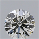 Natural Diamond 0.40 Carats, Round with Excellent Cut, H Color, SI1 Clarity and Certified by IGI