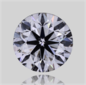 Natural Diamond 0.48 Carats, Round with Very Good Cut, F Color, SI2 Clarity and Certified by GIA