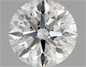 Natural Diamond 1.60 Carats, Round with Excellent Cut, I Color, IF Clarity and Certified by GIA